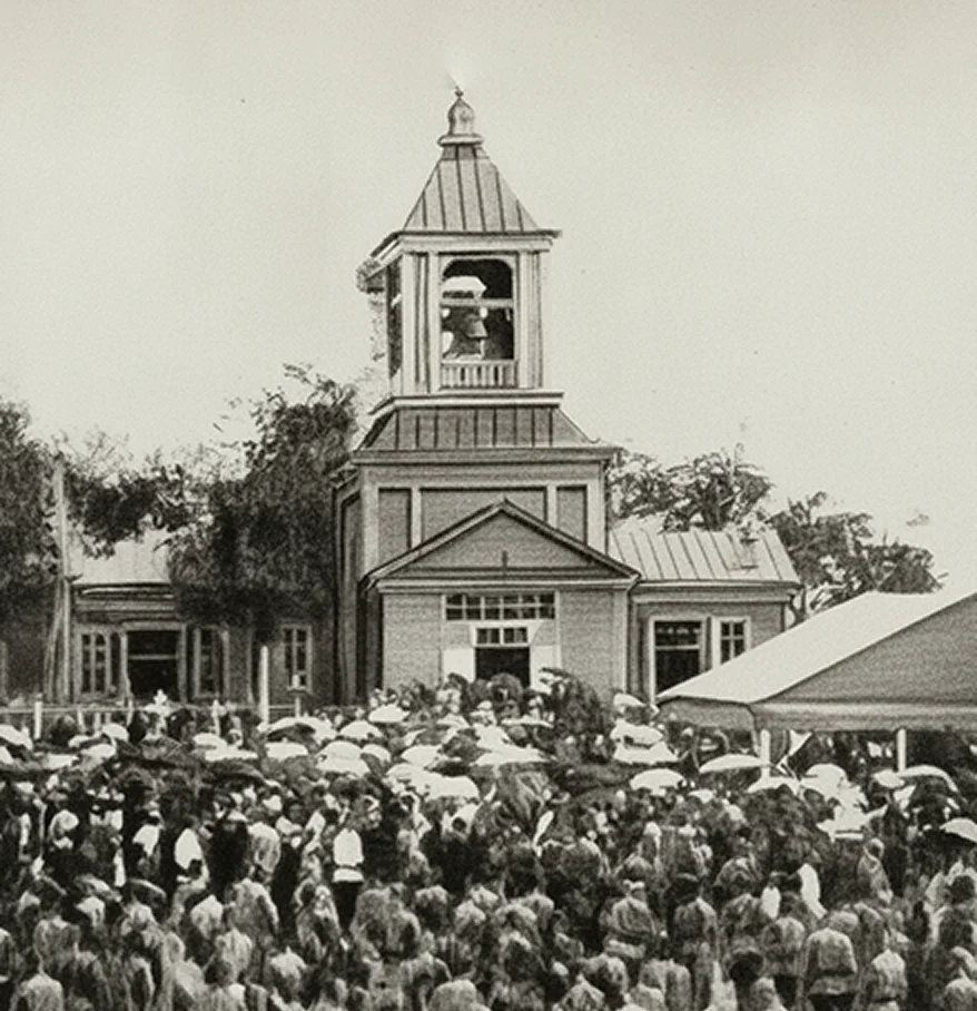 Исторический кадр.