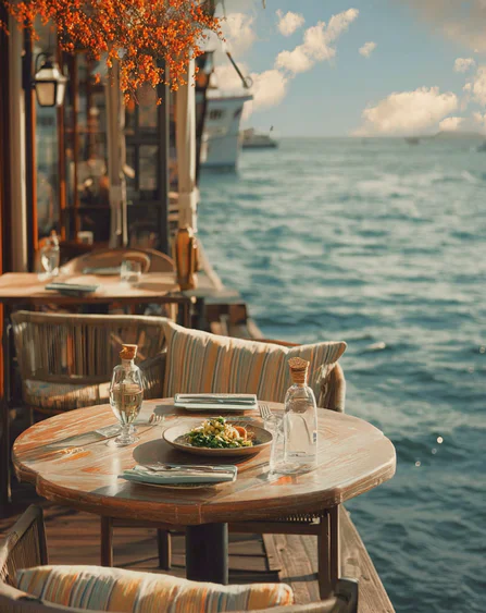 Ресторанчик на набережной.